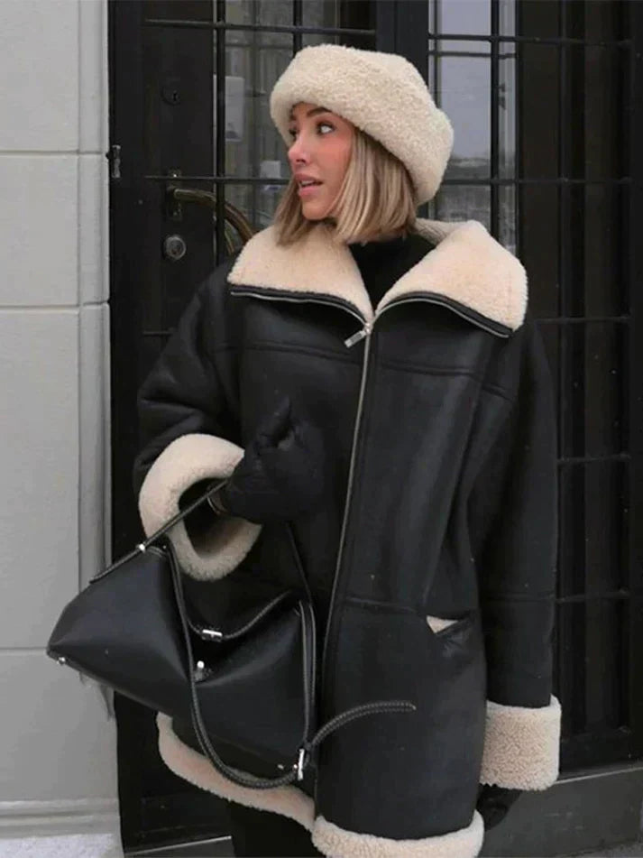 Janeth | Winterjacke mit Kunstfell