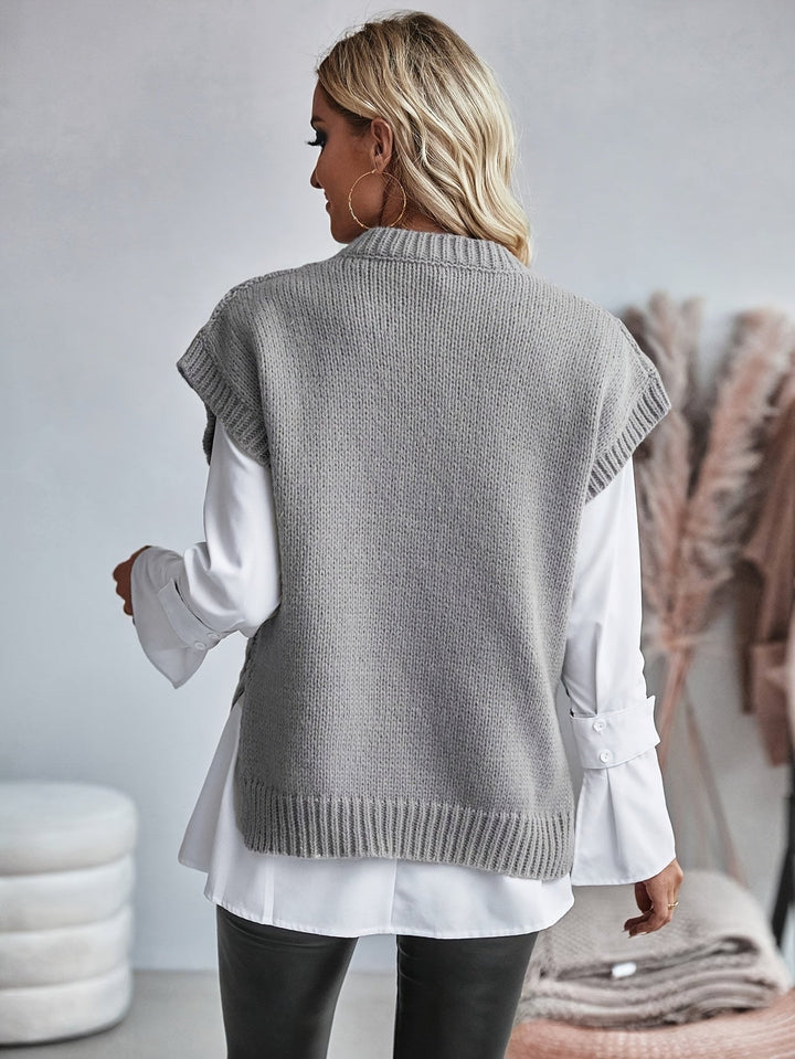 Oriolda | Modisches gestricktes Spencertop