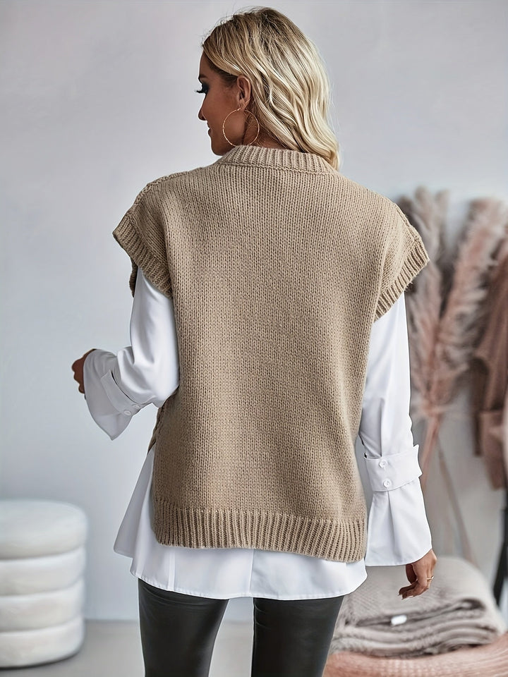 Oriolda | Modisches gestricktes Spencertop