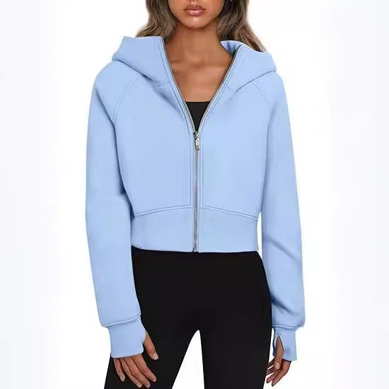 Shaira | Kurzhoodie mit Reißverschluss