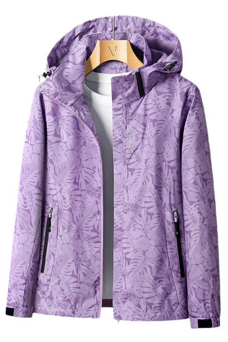 Julyver | Damen Sportjacke mit Kapuze