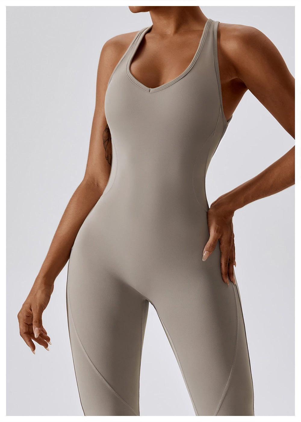 Wilessa | Eleganter V-Ausschnitt Jumpsuit