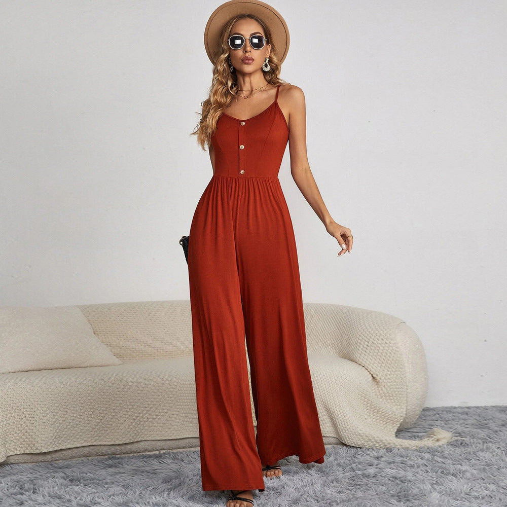 Undine | Weite Damen Latzhose Sommer