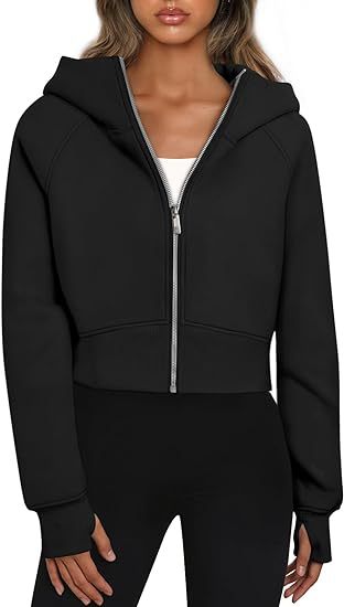 Shaira | Kurzhoodie mit Reißverschluss