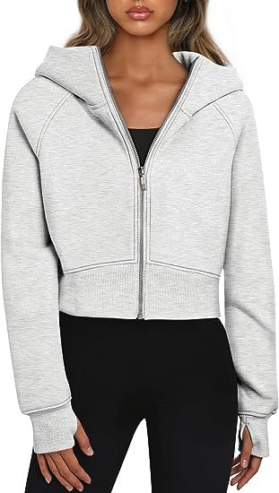 Shaira | Kurzhoodie mit Reißverschluss