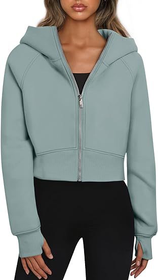 Shaira | Kurzhoodie mit Reißverschluss