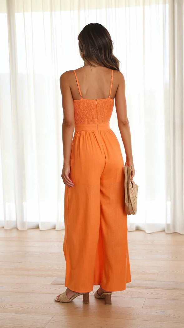 Saelith | Eleganter Jumpsuit mit Knoten
