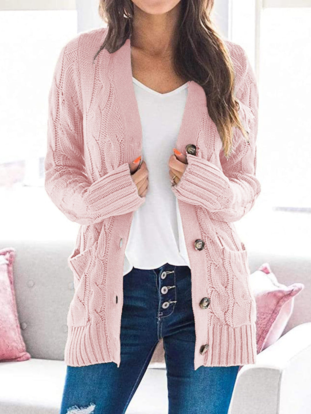 Ayesha | Langer Damen-Cardigan