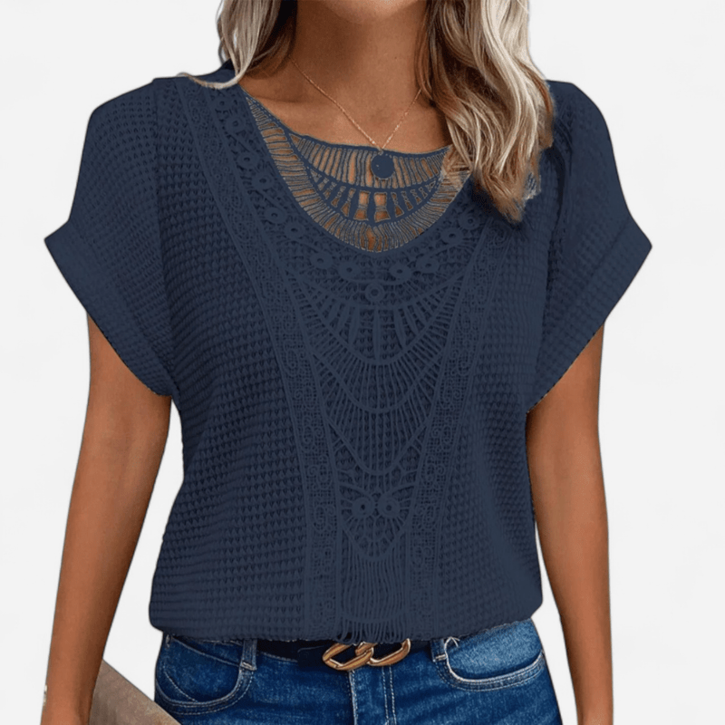 Amarine | Elegante Baumwollbluse Damen