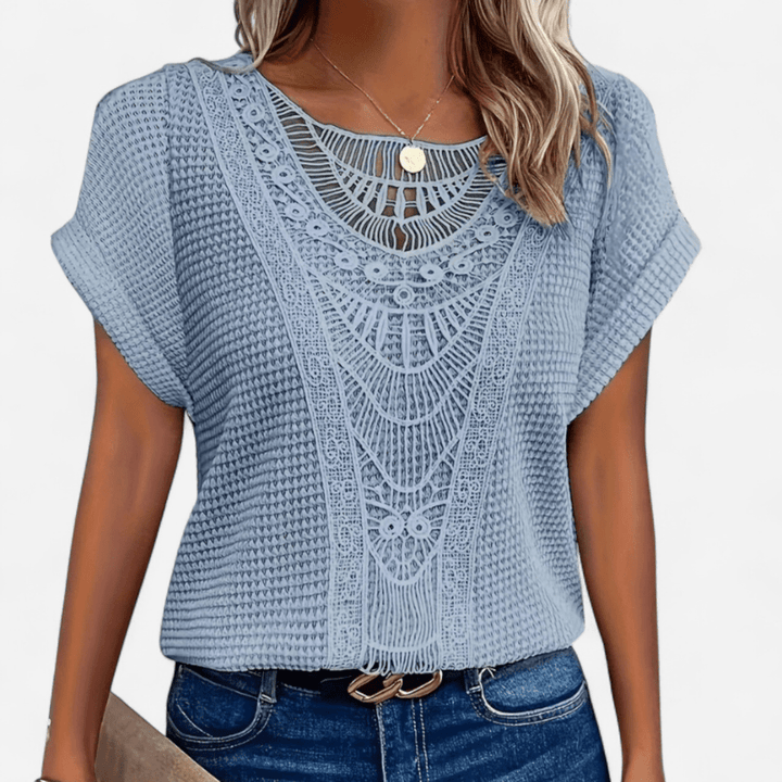 Amarine | Elegante Baumwollbluse Damen