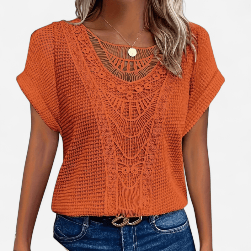 Amarine | Elegante Baumwollbluse Damen
