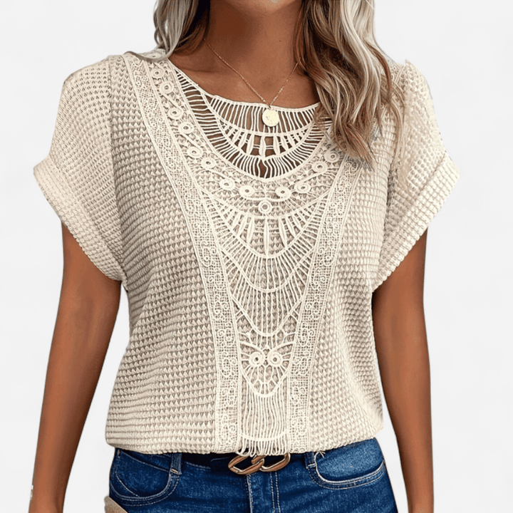 Amarine | Elegante Baumwollbluse Damen
