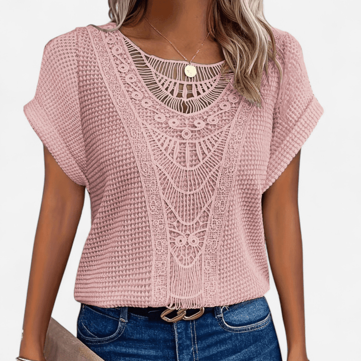 Amarine | Elegante Baumwollbluse Damen