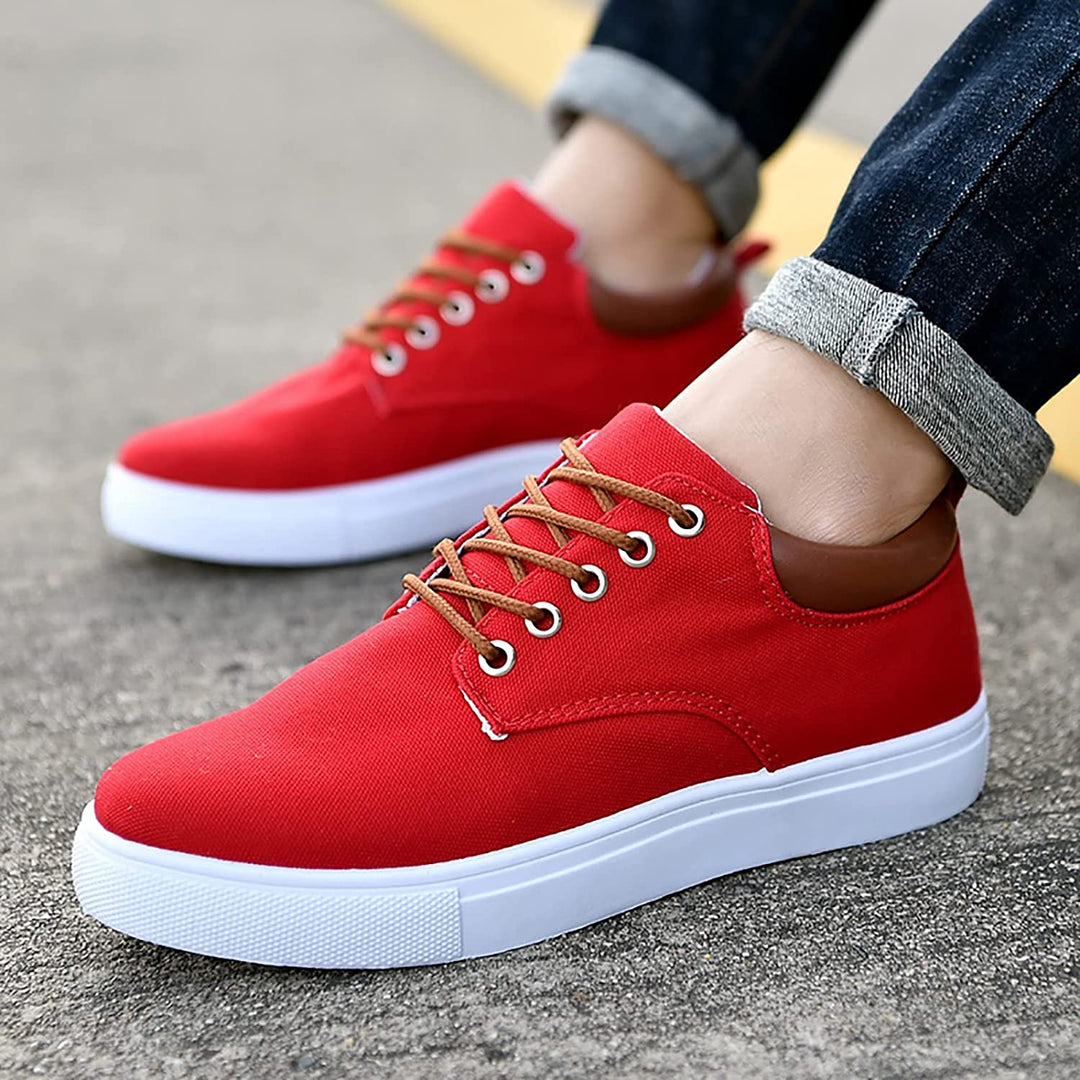 Wylan | Robuste Herren-Turnschuhe mit weißer Sohle