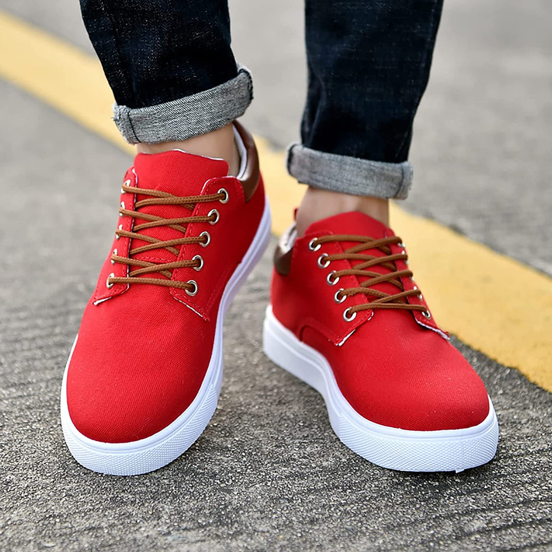 Wylan | Robuste Herren-Turnschuhe mit weißer Sohle