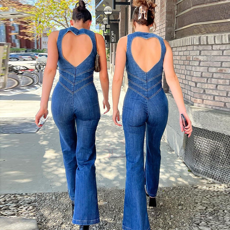Faelynn | Denim-Overall