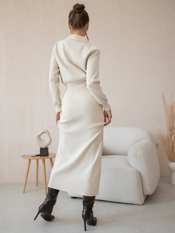 Keturah | Modisches Set aus Pullover und Rock
