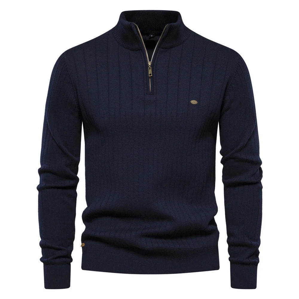 Othon | Neuer Herbstpullover mit Reißverschluss für Männer