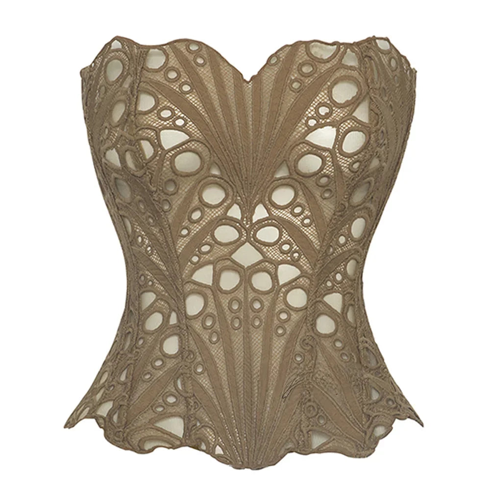 Nerithia | Elegantes Spitzen-Sommerkorsett
