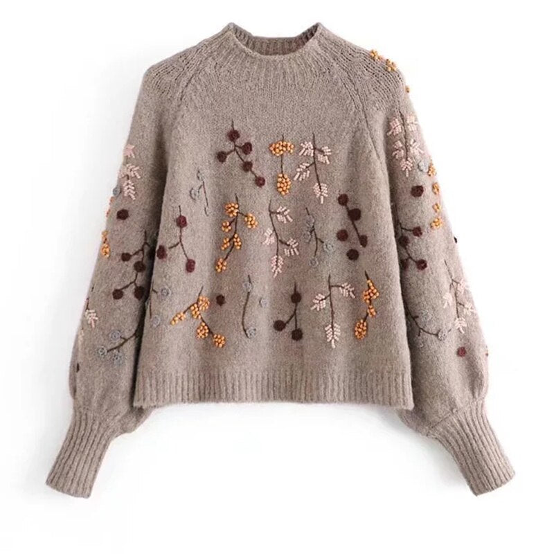 Garnetta | Eleganter Polyester-Pullover aus Strick