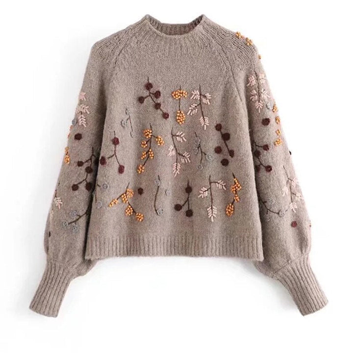 Garnetta | Eleganter Polyester-Pullover aus Strick