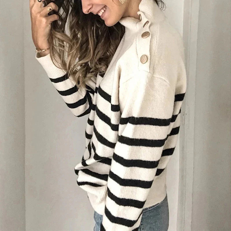 Avelyn | Trendiger Strickpullover