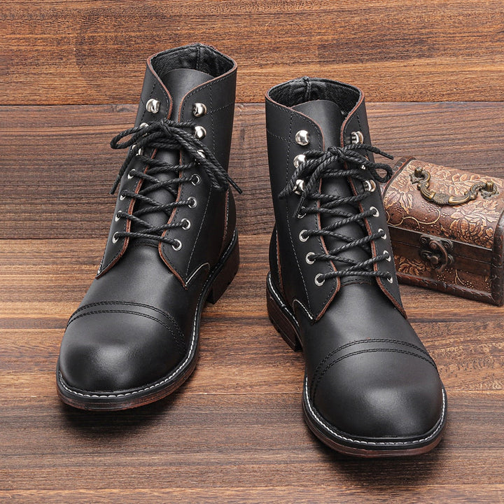 Keefer | Stiefeletten aus natürlichem Leder