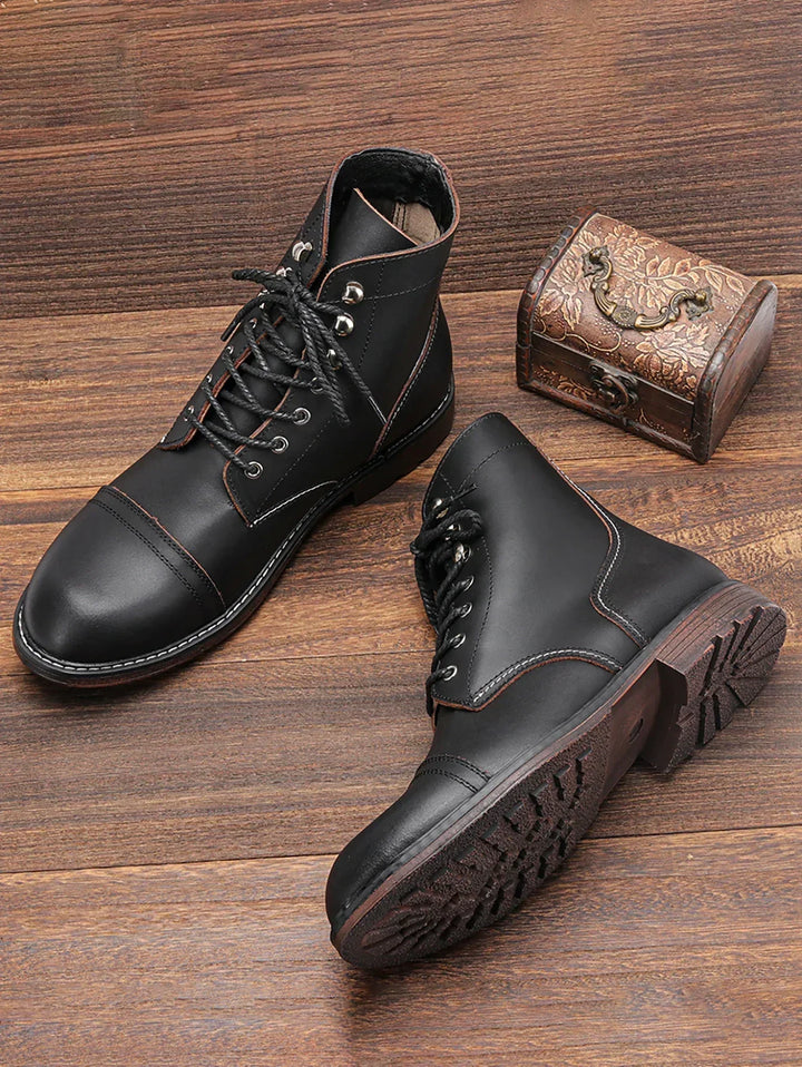 Keefer | Stiefeletten aus natürlichem Leder