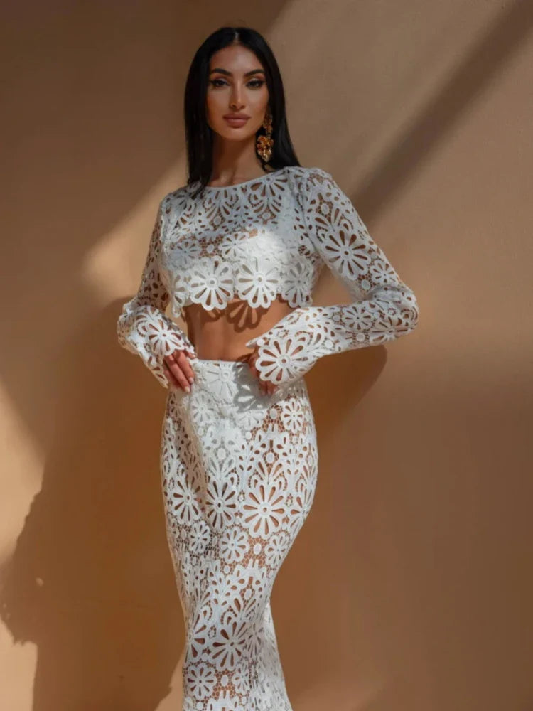 Ursella | Besticktes Sommer-Set Zweiteiler