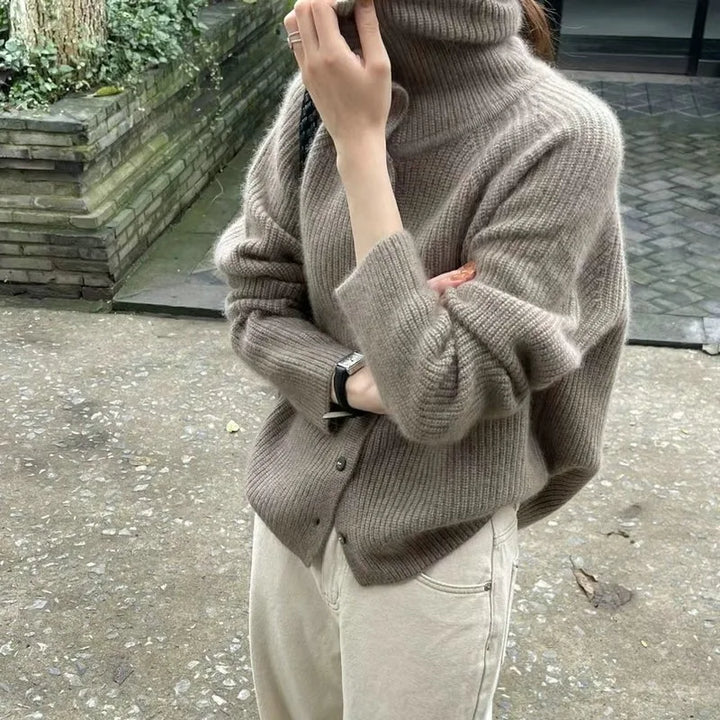 Merle | Klassischer Rollkragenpullover für Frauen