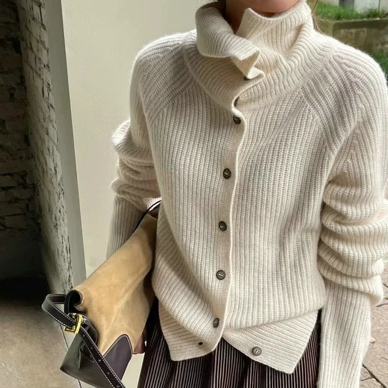 Merle | Klassischer Rollkragenpullover für Frauen