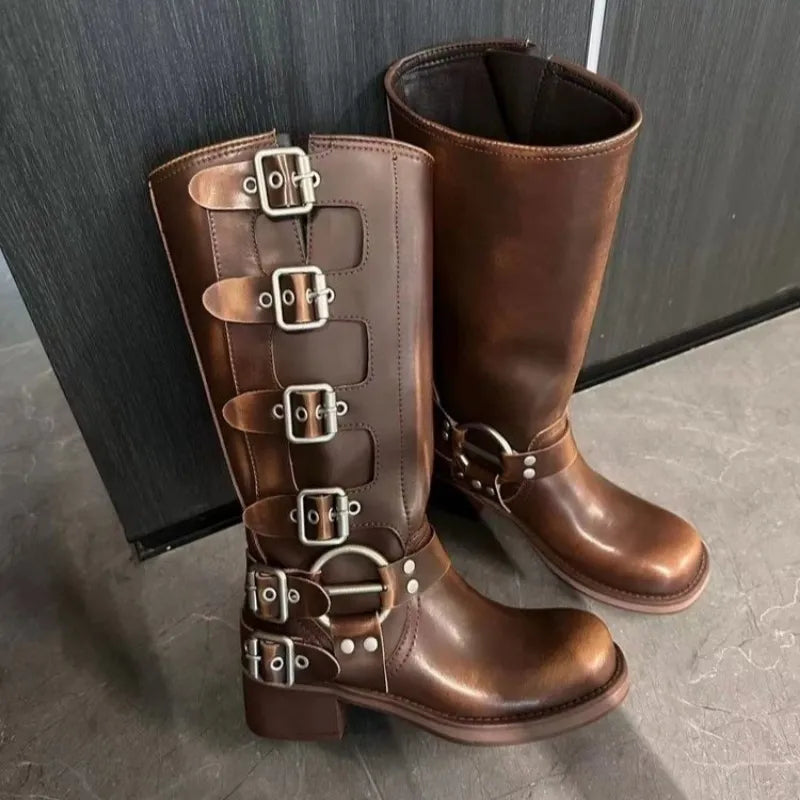 Marlinda | Vintage-Lederstiefel