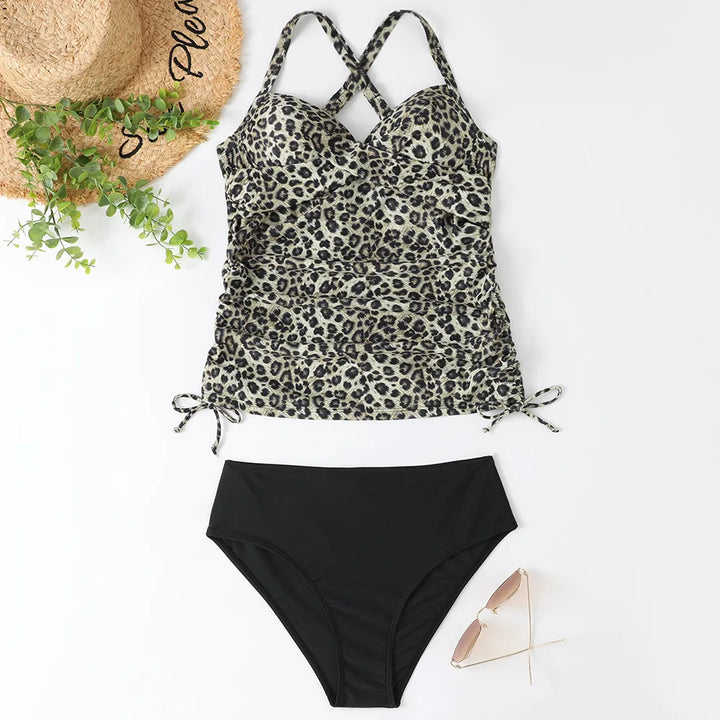 Havilah | Tankini-Set mit V-Ausschnitt