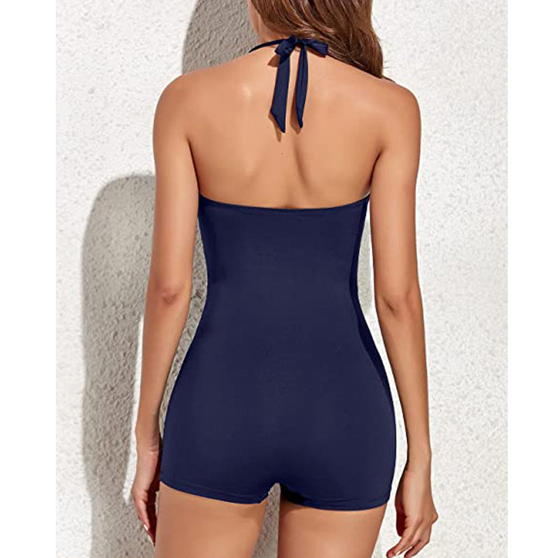 Iolana | Sportliches Boyleg Badeanzug Damen