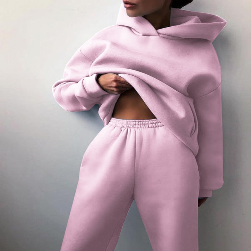 Clarise | Jogging-Set in Übergröße