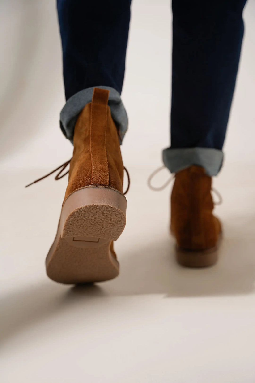 Boden | Wildleder Combat Stiefeletten
