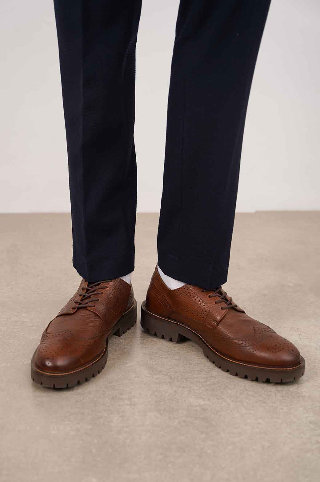 Axl | Elegante Brogue-Lederschuhe