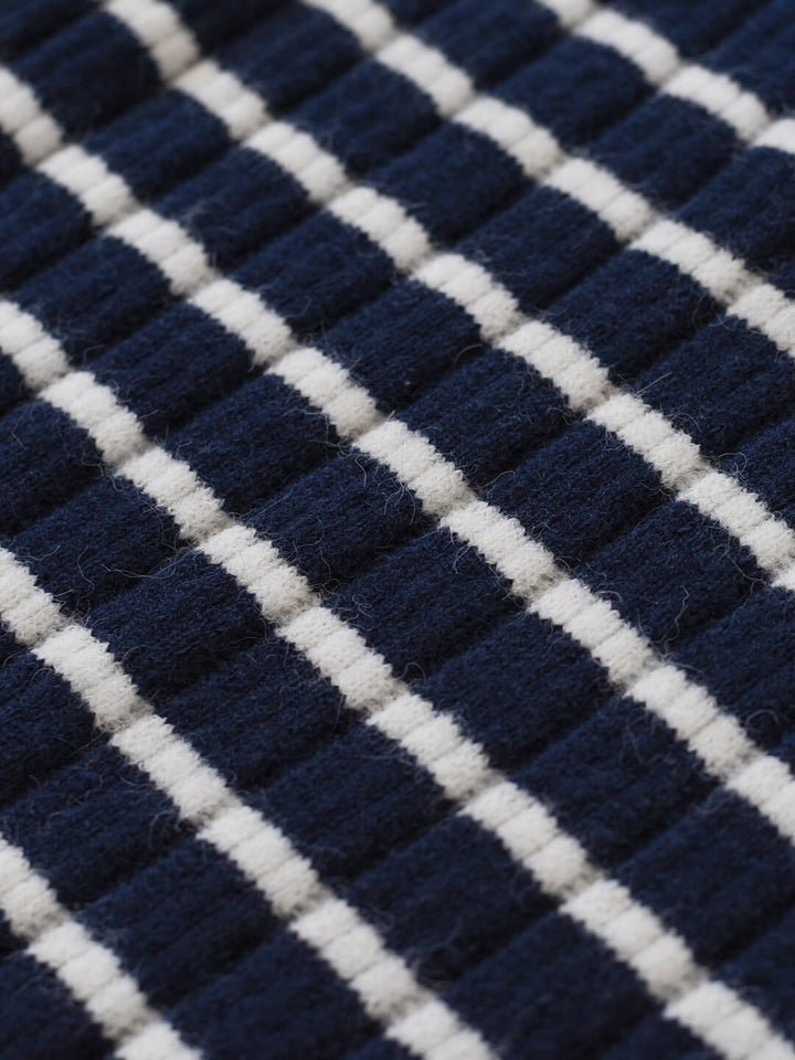Zuzana | Gestreiftes Polo Stricktop