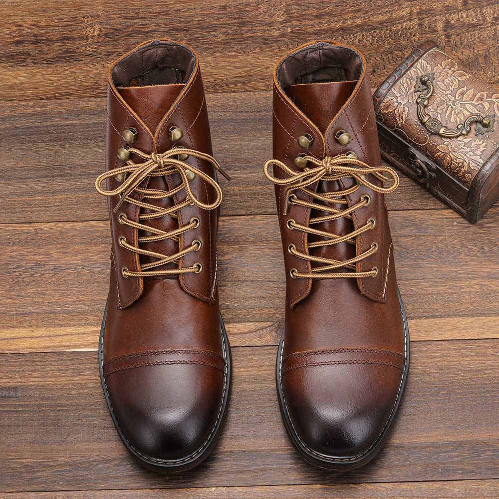 Keefer | Stiefeletten aus natürlichem Leder