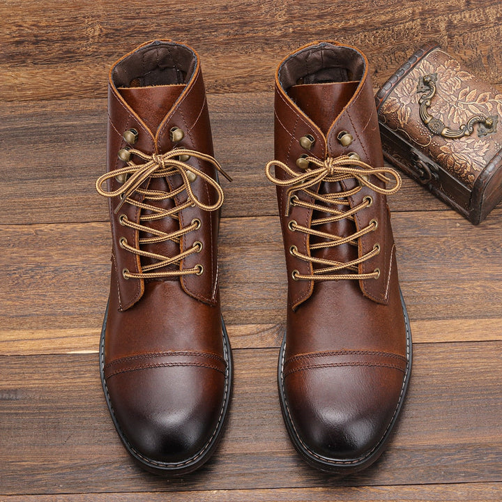Keefer | Stiefeletten aus natürlichem Leder