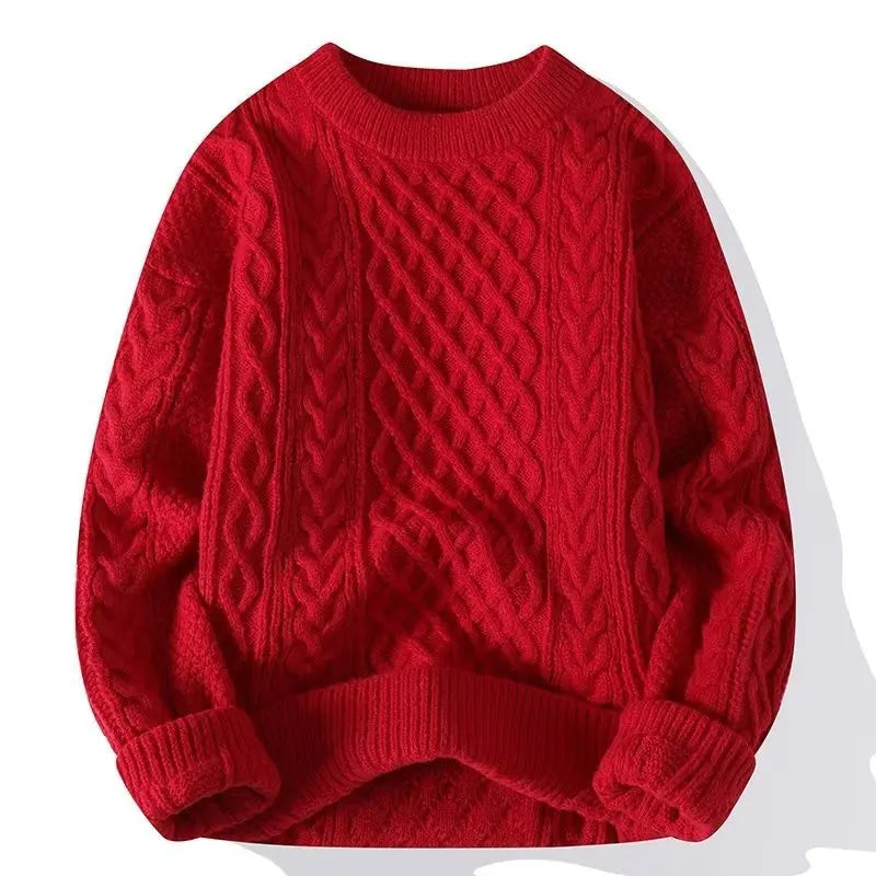 Fulhert | Warmer dicker Strickpulli für Frauen
