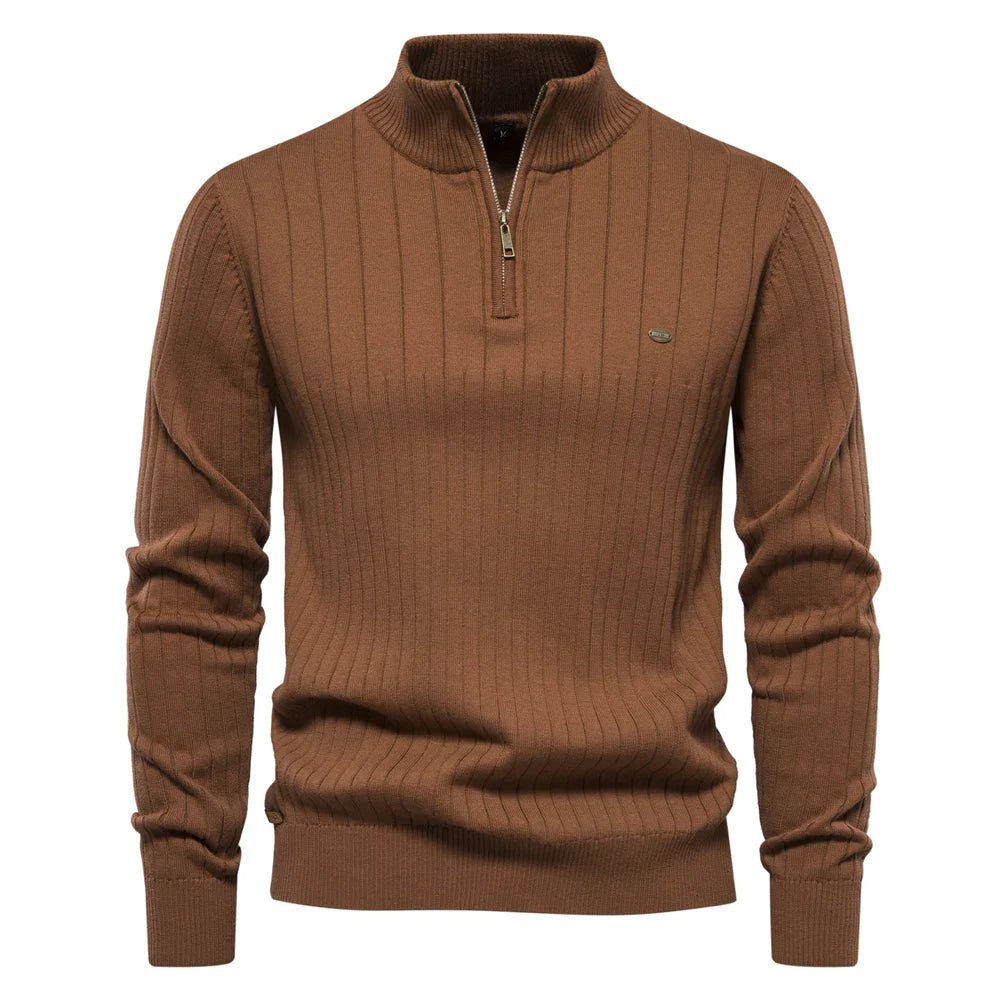 Othon | Neuer Herbstpullover mit Reißverschluss für Männer