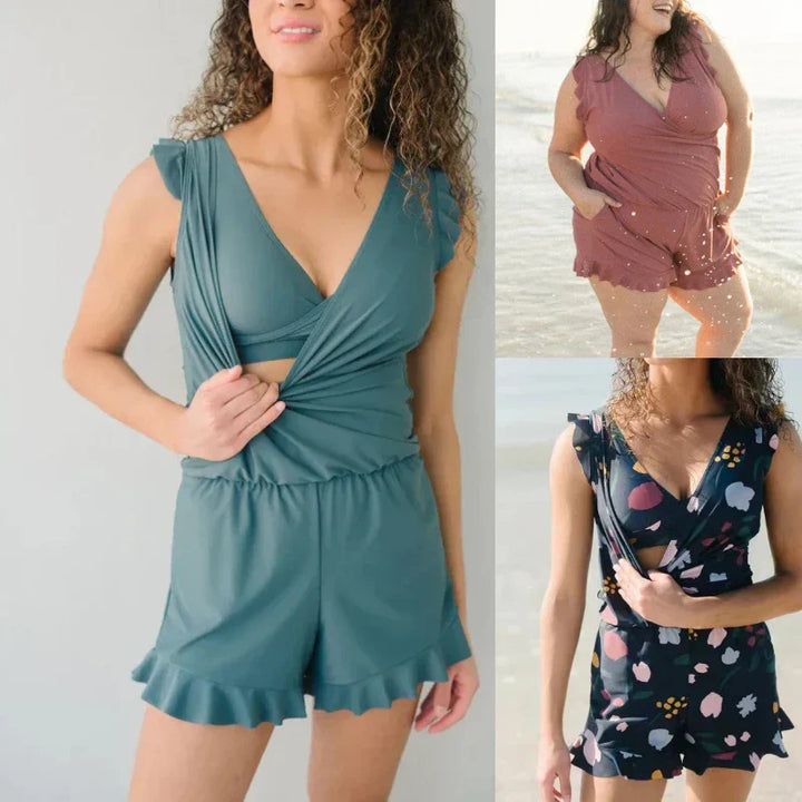 Xylona | Plus Size Badeanzug für Frauen