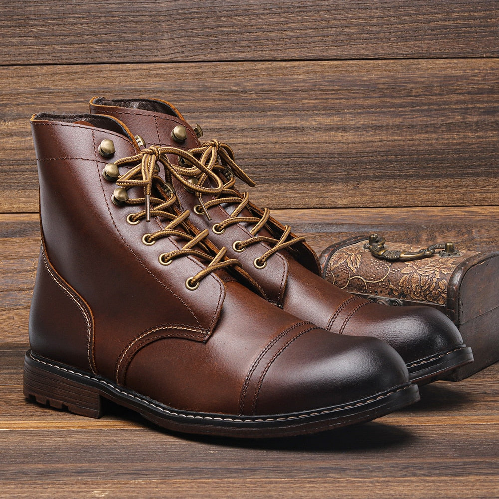 Keefer | Stiefeletten aus natürlichem Leder