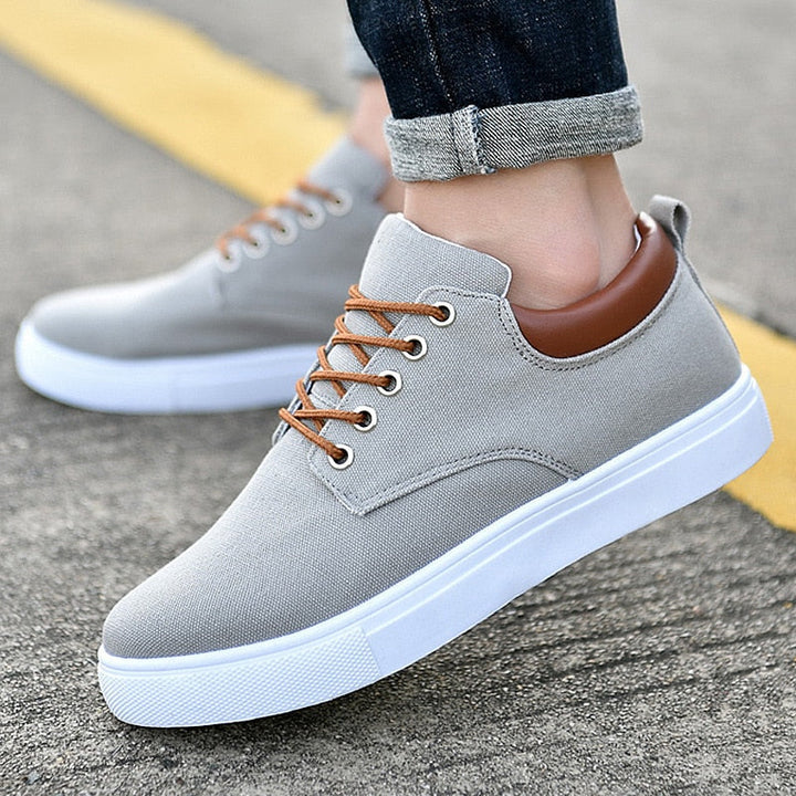 Wylan | Robuste Herren-Turnschuhe mit weißer Sohle