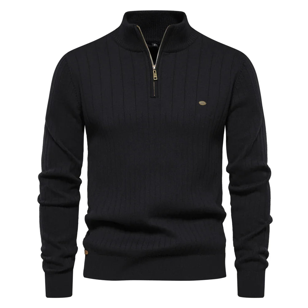 Othon | Neuer Herbstpullover mit Reißverschluss für Männer