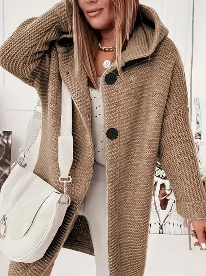 Estoria | Damen Kapuzen Strickjacke