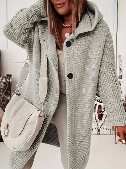 Estoria | Damen Kapuzen Strickjacke
