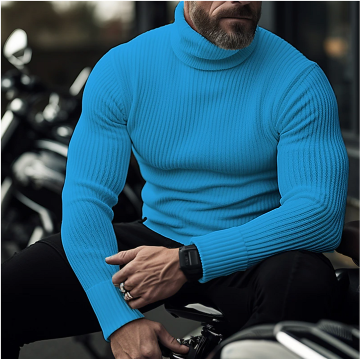Zoraido | Raffinierter Pullover mit Stehkragen für Männer