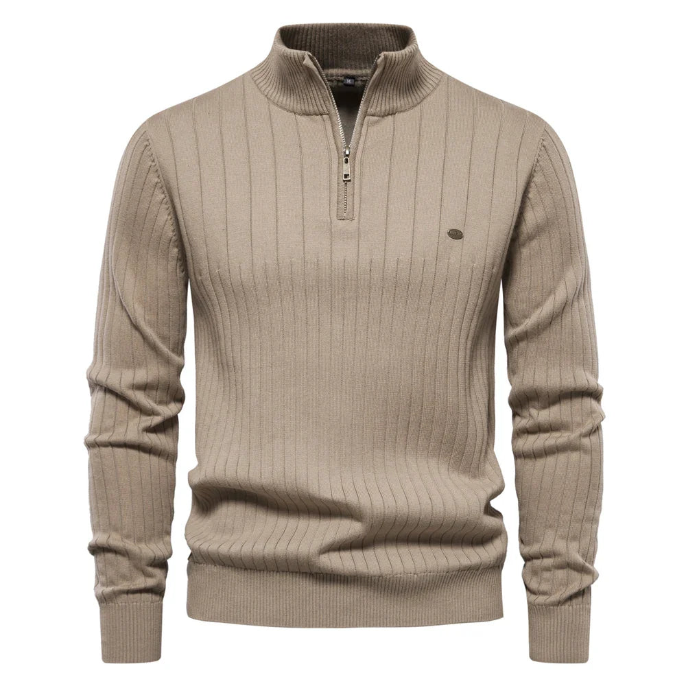Othon | Neuer Herbstpullover mit Reißverschluss für Männer